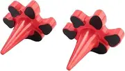 Peakloong 2Piece Dog Toy Holder Stopper Plastic Topple Dog Toy Compatible with Classic Sizes X-S to -L, Only Plastic Plug Included