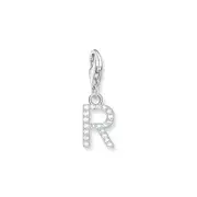 Buy Charm Pendant letter R silver by Thomas Sabo online - THOMAS SABO Australia