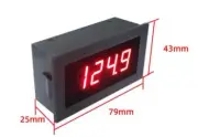 1Pcs YB5135B 3 1/2 LED Digital AC Voltmeter Panel Meter AC 0-20V