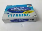1 Sony USA Mini DV head cleaning cassette for JVC 3CCD pro camcorders