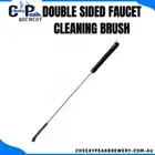 Double Sided Faucet Cleaning Brush, Beer Tap, Keg, Beer, Home Brewing