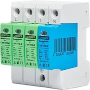 LEINIGER/Surge Protection/Surge Protector/4-Pin/Tested According to Class I + II, Type 1+2 (B+C), High Maximum Leakage Current of 50 kA/Main Distribution Protection, PV Protection