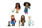 Disney Princess Disney 100 Modern Moments Multi-Princess Petite 5-Pack Gift Set, Includes Elsa, Anna, Mirabel, Raya Moana