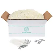 SOY WAX Candle Making Supplies DIY Pre-Waxed Wicks Centering By HEARTS & CRAFTS