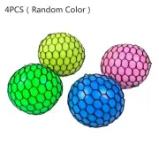 Stress Relief Ball Vent Stressful Grape Balls Fidget Anxiety with Black Net