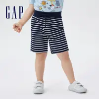 在飛比找蝦皮商城優惠-Gap 男幼童裝 純棉抽繩短褲- 海軍藍條紋(824589)