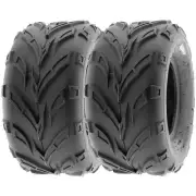 SunF 21x7-10 ATV UTV Muddy Sandy Tire 21x7x10 Mud Sand 6 PR A004 - Pair of 2