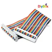 20cm 40 PIN Way GPIO Rainbow Ribbon Cable for Raspberry Pi Model B / Model B+