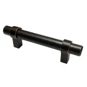 Cavalier 161-76ORB Oil Rubbed Bronze 3" Centers Euro Cabinet Bar Handle Pull