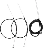 SUPVOX 1 Set Bicycle Brake Cable Bike Cable Bicycle Brake Pads Replacement Accessories Anti Angle Lock Cable Lock Chain Bicycle Brake Levers Scooter Lock Bracket Stainless Steel Black