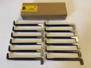 NOS - (12) STANLEY #669 (66-034) DOUBLE END 1/4” OFFSET SCREWDRIVERS W/BOX - NEW