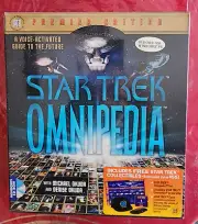 Star Trek Omnipedia Premier (PC CD) New US Retail Sealed Big Box As Shown