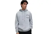 Silent Theory | Mens Eight Hoodie (Grey)