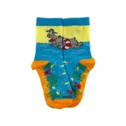 Swimming Hippos Socks from the Sock Panda (Ages 3-7)