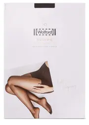 Wolford Individual Control-top 10 Denier Tights - Nearly Black - M M