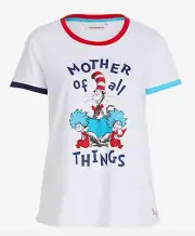 NEW PETER ALEXANDER DR SEUSS CAT IN THE HAT & THINGS PJ TOP XS RRP$59.95