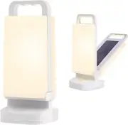 Camping Lantern solar Lanterns 4400mAh Rechargeable Light 2-in-1 Dimmable Out...