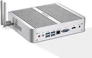 KINGDEL Industrial Mini PC, Desktop Mirco Computer, Core i5 12th Gen. CPU, 16GB DDR4 RAM, 256GB NVMe SSD, HD Port, LAN, VGA, 4xUSB 3.0, Mini Tower PC with 4K Dual Display