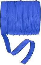 uxcell Maxi Piping Bias Tape, 5 Yards Piping Trim with Cord Satin Binding Lip Cord Trim Fit for Sewing Garment Webbing Trimming Crafts Decorating - (Navy Blue)