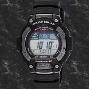 Casio WS-220-1AV Tough SOLAR Watch 120-Lap Memory Stopwatch Sports Brand New