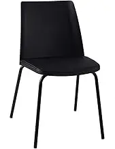 CVBFDB Household Dining Chair Plastic Chair Scandinavian Cafe Casual Backrest Chair