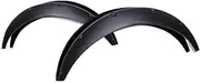 4Pcs 2 Size Universal Flexible Car Mudguards Mud Splash Guards Mud Flaps Fender Flares Extra Wide Body Wheel Arches