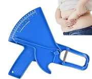 Body Fitness Measure Tool | 0-88mm Body Skinfold Caliper - Double Spring Handheld Fat Tape Portable Accurate Measure Tool for Monitoring BMI