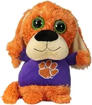 NCAA Clemson Tigers Shirt Big Eye Dog, Orange, 8-Inch