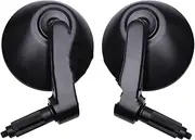 Motorcycle Bar End Mirrors For Kawasaki Motorcycle Round Big For 7/8" Handle Bar End Rearview Side Mirrors Motorcycle Side Mirror