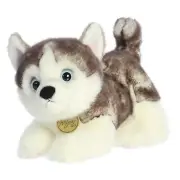 Aurora - Medium Gray Miyoni - 10" Siberian Husky Pup - Adorable Stuffed Animal