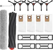 18 PCS Accessories for Eufy Omni S1 Pro Robot Vacuum, Replacement Parts Main Brush, Side Brush, Washable Filter, Dust Bag, Rolling Mop