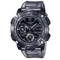 在飛比找蝦皮商城優惠-【CASIO】卡西歐 G-SHOCK 鬧鈴雙顯電子錶-透明灰