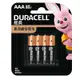 【現貨附發票】Duracell 金頂 鹼性電池 4號4入 /卡