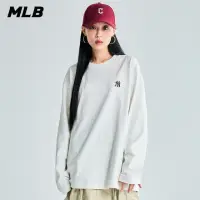 在飛比找momo購物網優惠-【MLB】小Logo長袖T恤 紐約洋基隊(3ATSB0134