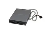 StarTech.com 3.5in Front Bay 22-in-1 USB 2.0 Internal Multi Media Memory Card Reader - Black - Add front panel access to 22 diff