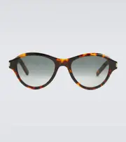 [Saint Laurent] Saint Laurent Oval sunglasses One Size brown