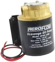Aeroflow Electric Oil Transfer Pump Scavenge Gear Pump 8Lpm 2Gpm - AF49-1200