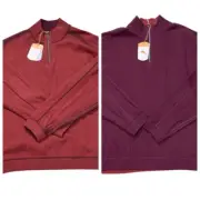 Tommy Bahama Pullover NEW 1/4 Zip Reversible Men's Size XXL 2XL NWT