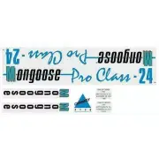 Mongoose - 1987-88 Pro Class 24 Decal set - Old school bmx