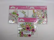 Doodlebug Bundle - Hello Again - Bits & Pieces, Chit Chat & Odds & Ends - NEW