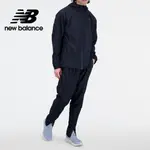 【NEW BALANCE】 NB 防風防潑水連帽風衣外套_男性_黑色_MJ31044BK