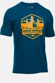 UNDER ARMOUR MEN'S FREEDOM UNITED STATES OF AMERICA NAVY LOOSE T-SHIRT A12