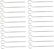 50Pcs Stainless Steel Meat Skewers Grilling Tools for Outdoor BBQ Durable for Barbecue Lovers for Skewering Various Meats