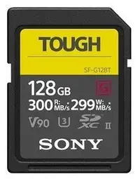 在飛比找Yahoo!奇摩拍賣優惠-SONY SF-G128T V90 U3 4K SDXC- 