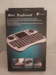 TickBox mini portable wireless keyboard mouse combo Xbox 360, PS3, PCs Smart TVs