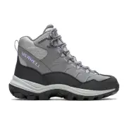 Merrell Women's Thermo Chill Mid Waterproof Snow Boot, Charcoal/Flora, 9