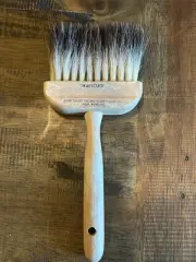 NEW Vintage 4” Whistler Badger Blender Faux Finish Brush Made In England RARE