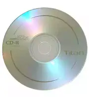 10 Titan Logo 52X 80min 700MB CD-R CDR Blank Disc Media with Paper Sleeves