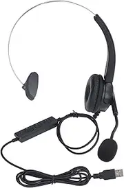 Call Center Headset Noise Reduction Ergonomic Office Telephone Headset for Home Office Customer Service Telemarketing