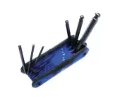 NEW! ATD TOOLS BALL END METRIC FOLDING HEX KEY WRENCH SET, 595
